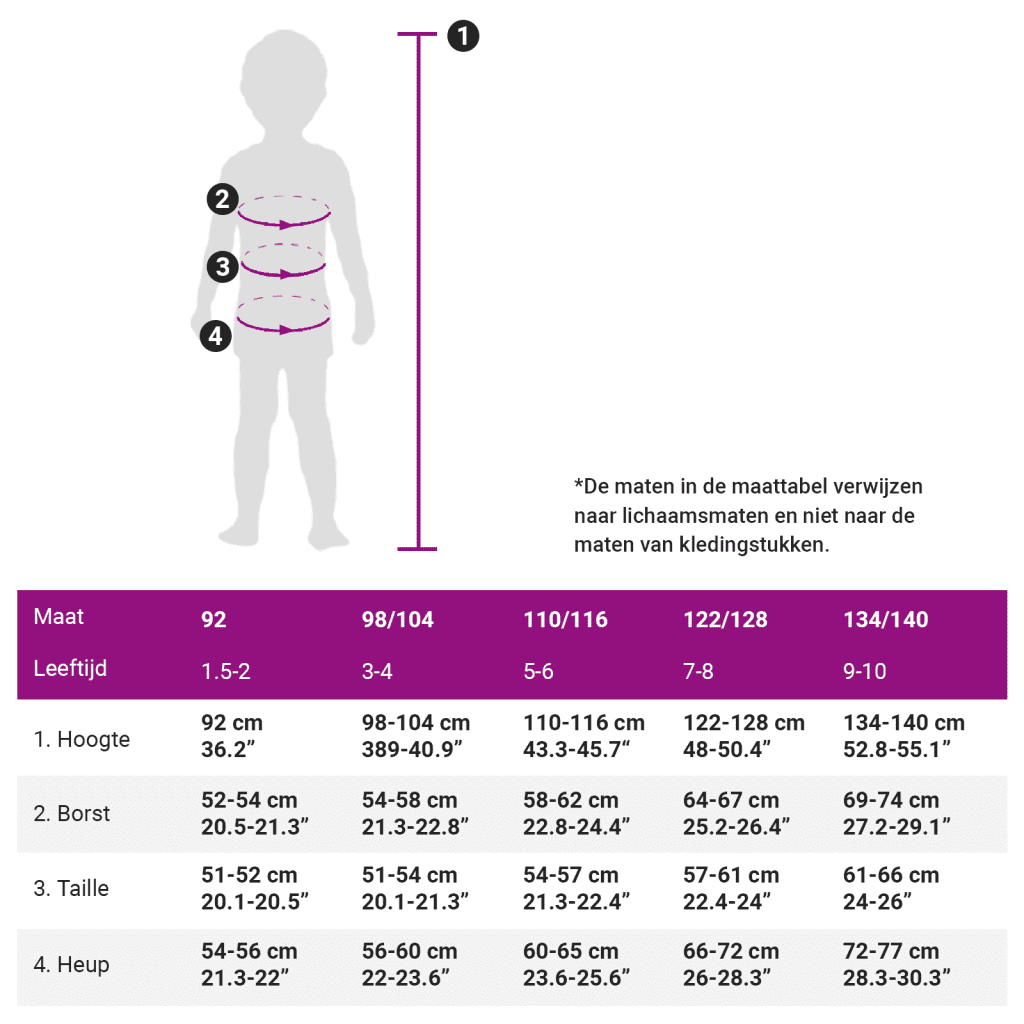 Size chart shop h&m shoes kid