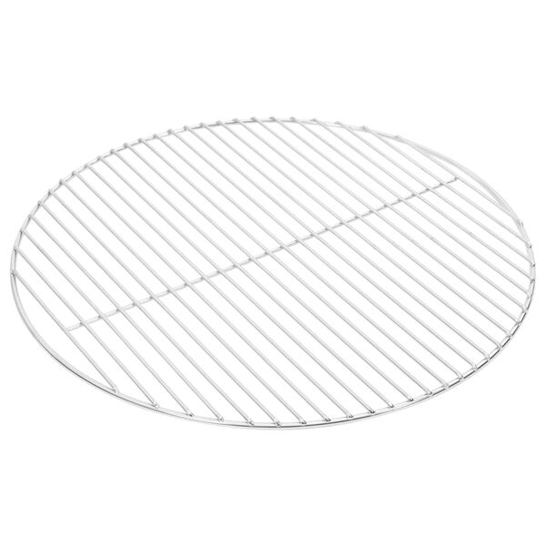 vidaXL Barbecuerooster rond &Oslash;50 cm 304 roestvrij staal