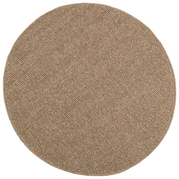 vidaXL Vloerkleden Rond HUARTE Naturel &Oslash; 120 CM Polyester