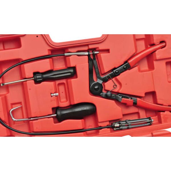 vidaXL Slang klem tangen set 7-delig