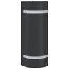 vidaXL Buitenwandlamp gegoten aluminium zwart
