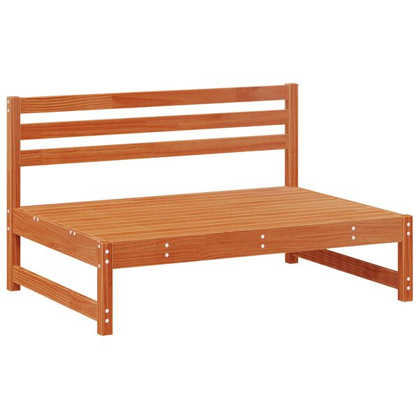 vidaXL Tuin Midden Sofa Massief grenenhout Wasbruin