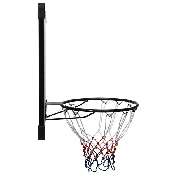 vidaXL Basketbalbord 106x69x3 cm polycarbonaat transparant