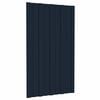 vidaXL Dakpaneel 36 st Antraciet 80 x 45 cm Verzinkt staal