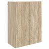 vidaXL Wandkast 66 x 34,5 x 90 cm Bewerkt hout Sonoma Eiken