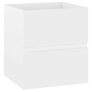 vidaXL Wastafelkast 41x38,5x45 cm bewerkt hout wit