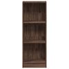 vidaXL Boekenkast 40x24x109 cm bewerkt hout bruin eikenkleurig