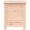 vidaXL Kussenbox 50x50x56 cm massief vurenhout