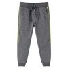 vidaXL Kinderjoggingbroek 128 gem&ecirc;leerd grijs