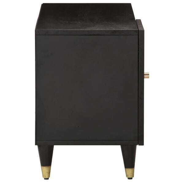 vidaXL Tv-meubel 80x31,5x46 cm massief mangohout