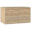 vidaXL Wandkast 60x36,5x35 cm bewerkt hout sonoma eikenkleurig