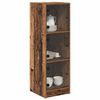 vidaXL Highboard Oud Hout 35 x 37 x 109 cm Bewerkt hout