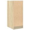 vidaXL Apothekerskast 30x41x77,5 cm bewerkt hout sonoma eikenkleurig