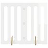 vidaXL Opvouwbaar huisdierhek 2 pcs Hoogglans Wit 100,5 x 38 x 90 cm