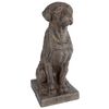 Gifts Amsterdam Sculptuur Dog 30x21x48 cm polysteen bruin
