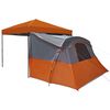 vidaXL Camping Tent Set met dak 2 pcs Oranje Taffeta en Stof
