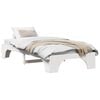 vidaXL Bedframe Wit 80 x 200 cm Massief grenenhout