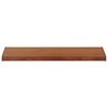 vidaXL Raamsokkel Bruin Hout 80 x 40 x 4,5 cm PVC