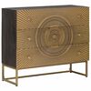 vidaXL Ladenkast met lade Koper 75 x 30 x 65 cm