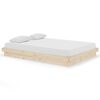 vidaXL Bedframe massief hout 140x200 cm