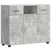 vidaXL Houten Kast Beton Grijs 88,5 x 30,5 x 73 cm Bewerkt hout