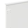 vidaXL Bedframe met hoofdeinde Wit 100 x 200 cm Massief grenenhout
