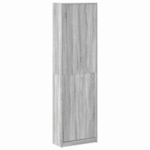 vidaXL Kledingkast Grijs Sonoma 55 x 25 x 189 cm Bewerkt hout