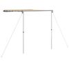 vidaXL Luifel voor camper en caravan 2,4x2x2,15 m beige