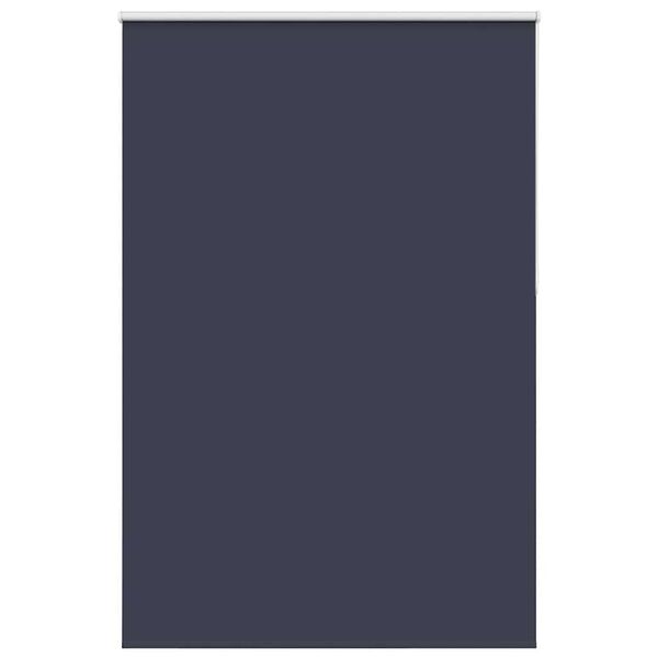 vidaXL Rolgordijn verduisterend 160x210 cm stofbreedte 156,6 cm blauw
