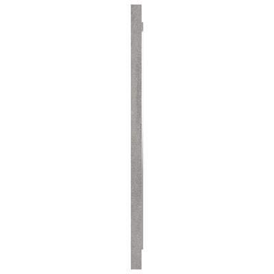 vidaXL Badkamerspiegel 40x1,5x37 cm spaanplaat betongrijs