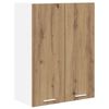 vidaXL Hangkast Artisan Eiken 60 x 31 x 80 cm Bewerkt hout