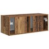 vidaXL TV Wandkast Oud Hout 60 x 31 x 29.5 cm Bewerkt hout