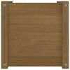 vidaXL Plantenbakken 2 st 40x40x40 cm massief grenenhout honingbruin