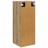 vidaXL Wandkast Artisan Eiken 34,5 x 34 x 90 cm