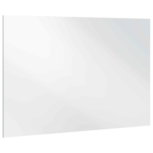 vidaXL Wandspiegel Rechthoekig 80 x 60 cm gehard glas