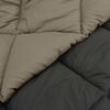 vidaXL Winter Dekbed Lichtgrijs en Antraciet 200 x 155 cm Microfiber