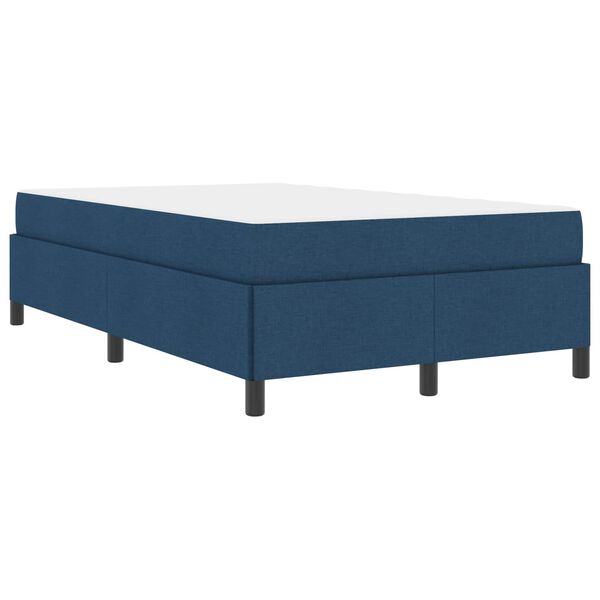 vidaXL Boxspringbed Blauw 120 x 200 cm Stof