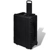 Hardcase Transportkoffer 77,5x59x35 cm met wielen en 5 schuimlagen