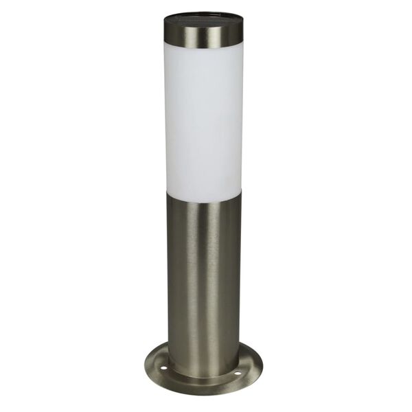 Luxform Solarlichtpaal LED voor buiten Idaho zilver 39135