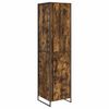 vidaXL Warderobe Rook Eik 50 x 50 x 200 cm Bewerkt hout