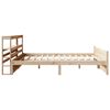 vidaXL Bedframe met hoofdbord massief grenenhout 180x200 cm