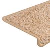 vidaXL Trapmatten 30 st 65x21x4 cm Goud Rechthoekige Rand