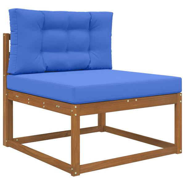 vidaXL Buiten bankkussen 2 pcs Turquoise Polyester