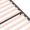 vidaXL Bedframe massief hout grijs 75x190 cm