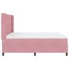 vidaXL Boxspringbed met matras Roze 180 x 200 cm Fluweel