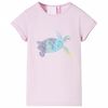 Kindershirt 92 lila