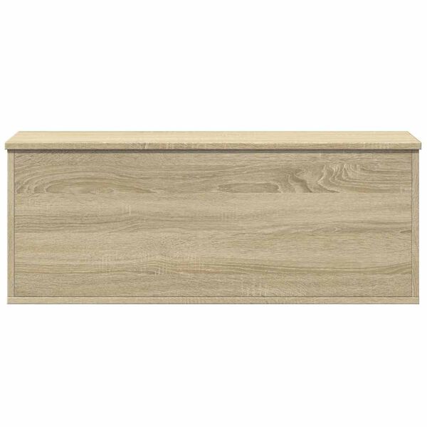 vidaXL Opbergbox 90x35x35 cm bewerkt hout sonoma eikenkleurig