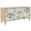 vidaXL Tv-meubel GOTHA 102 x 33 x 50 cm Sonoma Bewerkt hout