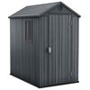 Keter Tuinschuur Darwin 46 hout-look grijs