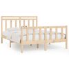 vidaXL Bedframe massief grenenhout 120x200 cm
